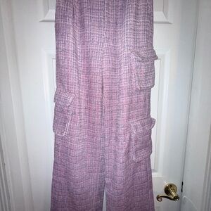 Chic Lavender Wide Leg Women's Pants